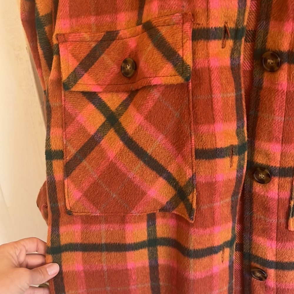 Flannel shacket - Picture 4 of 4